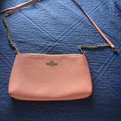 Small Coach Pink Bag 