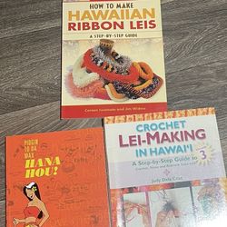 Lei making DIY Ribbon Books 