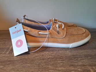 Cat & Jack Reece Boat Slip On Shoes - Boys Size 4