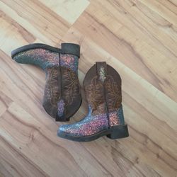 CODY JAMES Lil Girls Sparkle Boots Size 9D