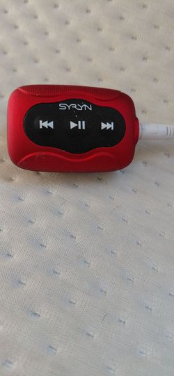 Syryn Waterproof MP3 Player Red