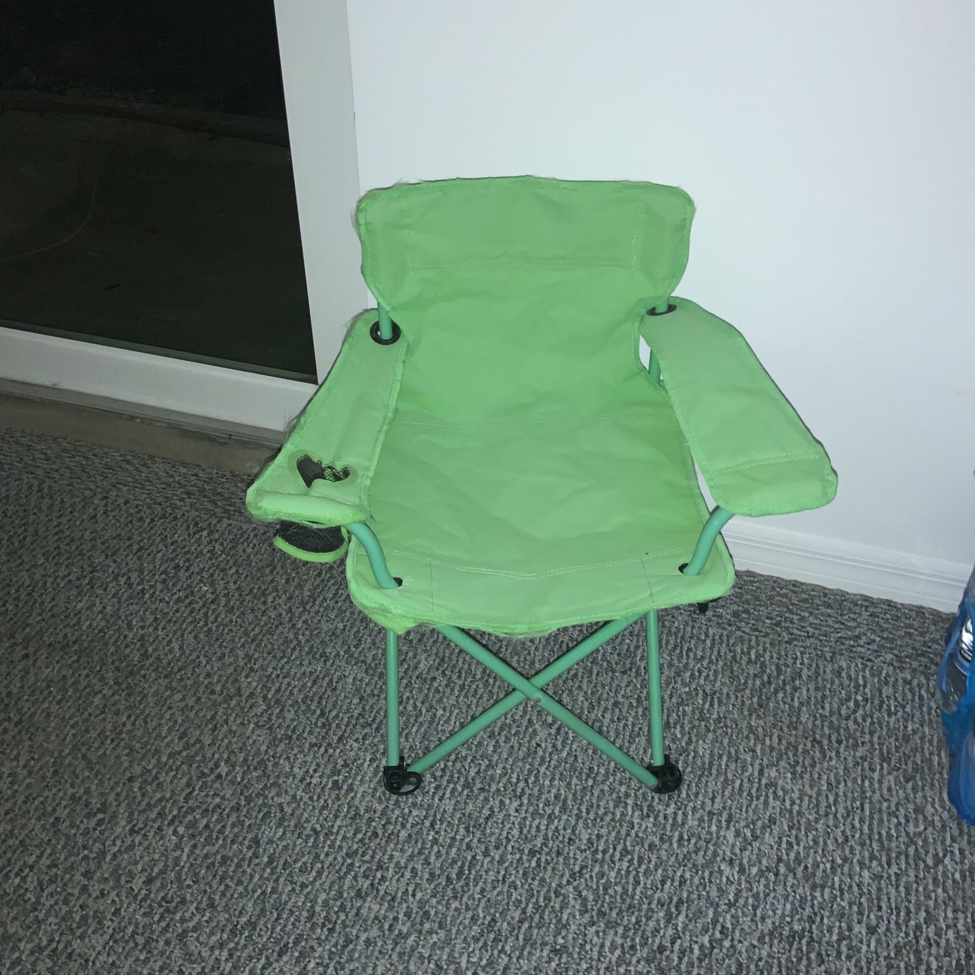 Green Used Chair For Kids