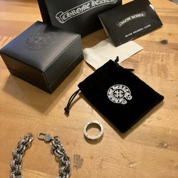 Authentic Chrome Hearts Set. MSRP 3,400. Lowest Price Around 