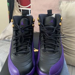 Jordan 12 (Purple, Black And Gold)