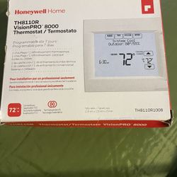 Honeywell TH8110R Vision Pro 8000 Touch Screen Single Stage Thermostat