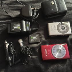 Canon PowerShot ELPH 135/Canon PowerShot SD400 Digital Elph with case