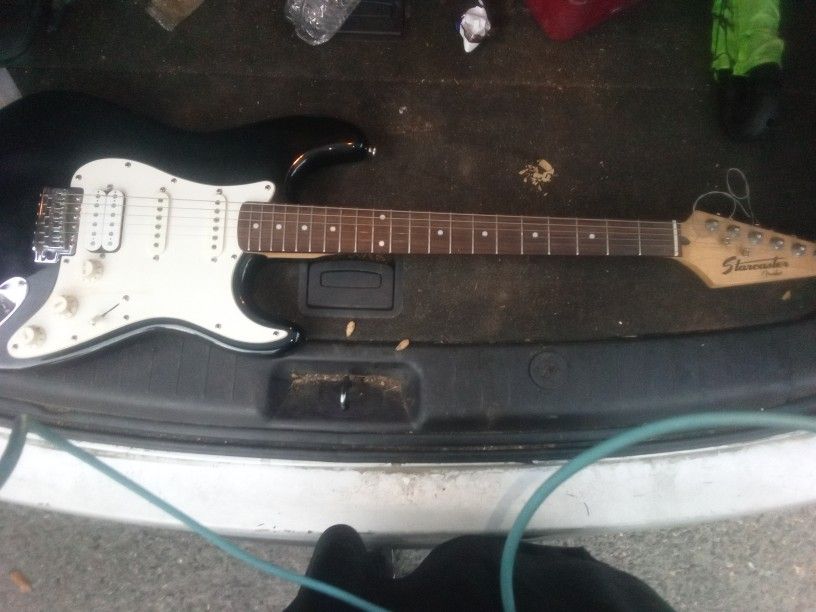 Vintage Fender Star Caster Arrowhead Stock