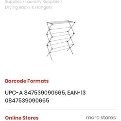 Drying Rack  collapsible 