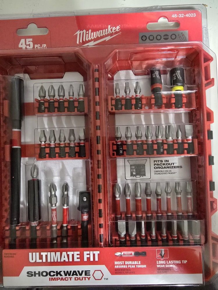Milwaukee 45 Piece Set