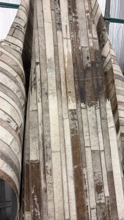 Calvin Klein cowhide rug