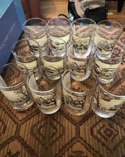 Currier & Ives 1980-1981 Arby’s premium glasses