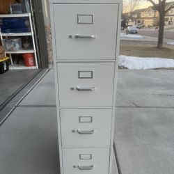 Vertical Filing Cabinet W/ 4 Drawers