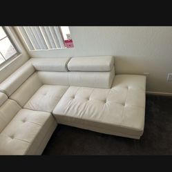 Leather Sectional