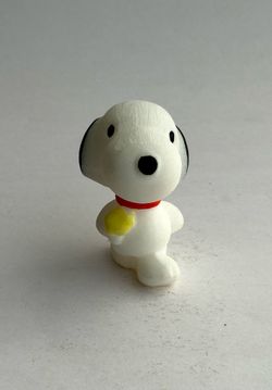 Calcite Snoopy Carved Figurine