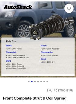 Struts For Gmc /Chevy