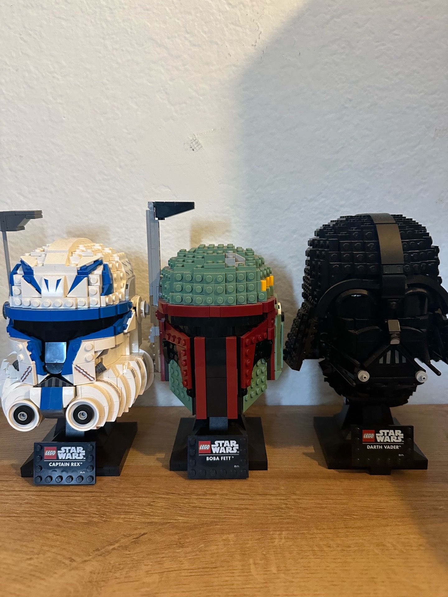 Lego Star Wars Helmet Collection