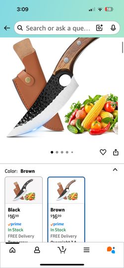 Butcher Knife Hand Forged Boning Knife with Sheath Viking Style, High Carbon Steel Japanese Chef Knife Meat Cleaver Knife for Kitchen, Camping, Outdoo