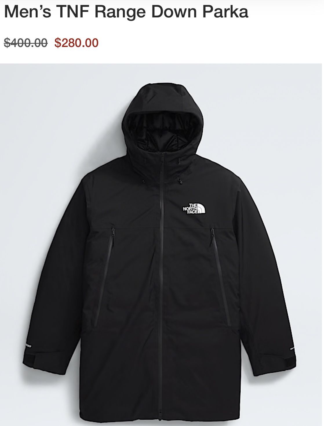 The North Face MTN Range Down Parka - Men's