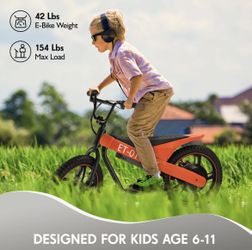 Kids Electric Bike – 350W – 15mph – Great Condition