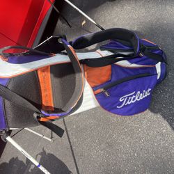 Golf Bags, Titleist And Callaway, Carry/Stand Bags With Double Straps, All The Bells And Whistles, Compartments Zippers For All Your Stuff, $149 each