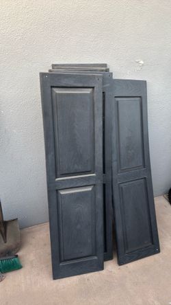 Shutters plastic 8 ct