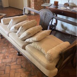 Beautiful Antique Sofa Needing Repair