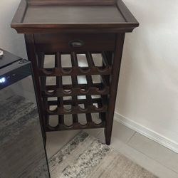 Cherry Wood Wine Rack