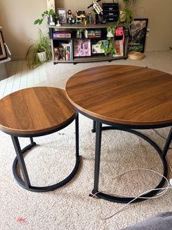 Nested coffee tables