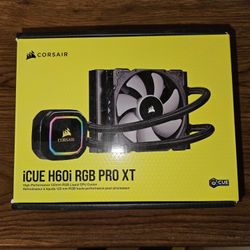 Corsair iCUE H60i RGB PRO XT 120mm Liquid AIO CPU Cooler