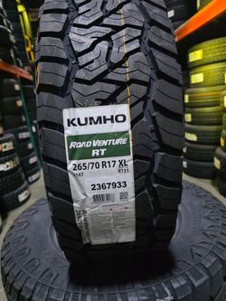 4 new KUMHO RT Tires 265.70.17