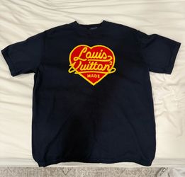 Louis Vuitton x Nigo Intarsia Jacquard Heart Crewneck shirt SZ XL