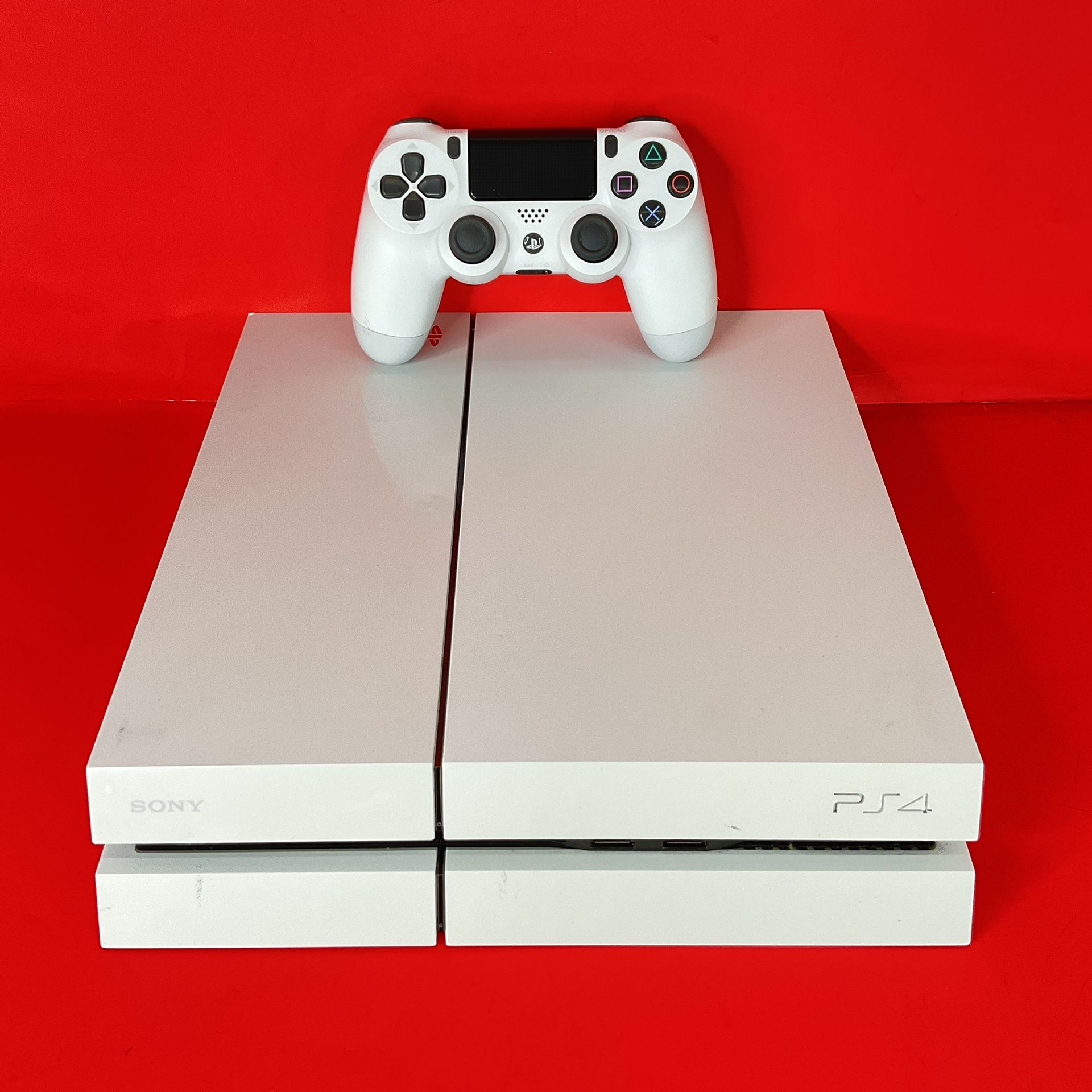 Sony PlayStation 4 500GB Console W/ One Controller Glacier White 
