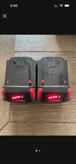 Milwaukee batteries