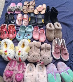 Shoes for girl used condition a few great condition see price or size down below $2