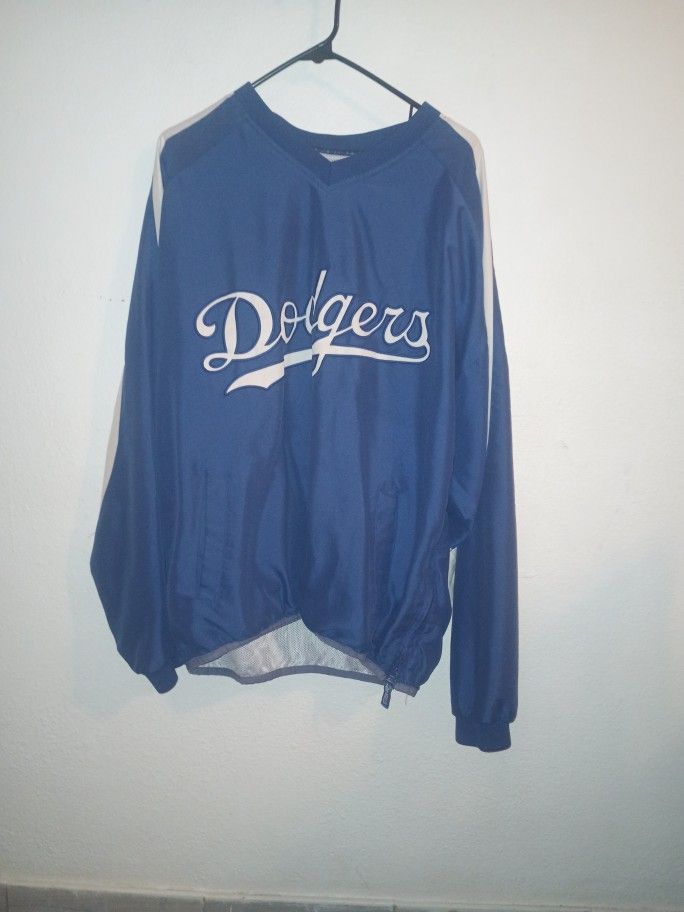 Dodgers Windbreaker Pullover Size XL