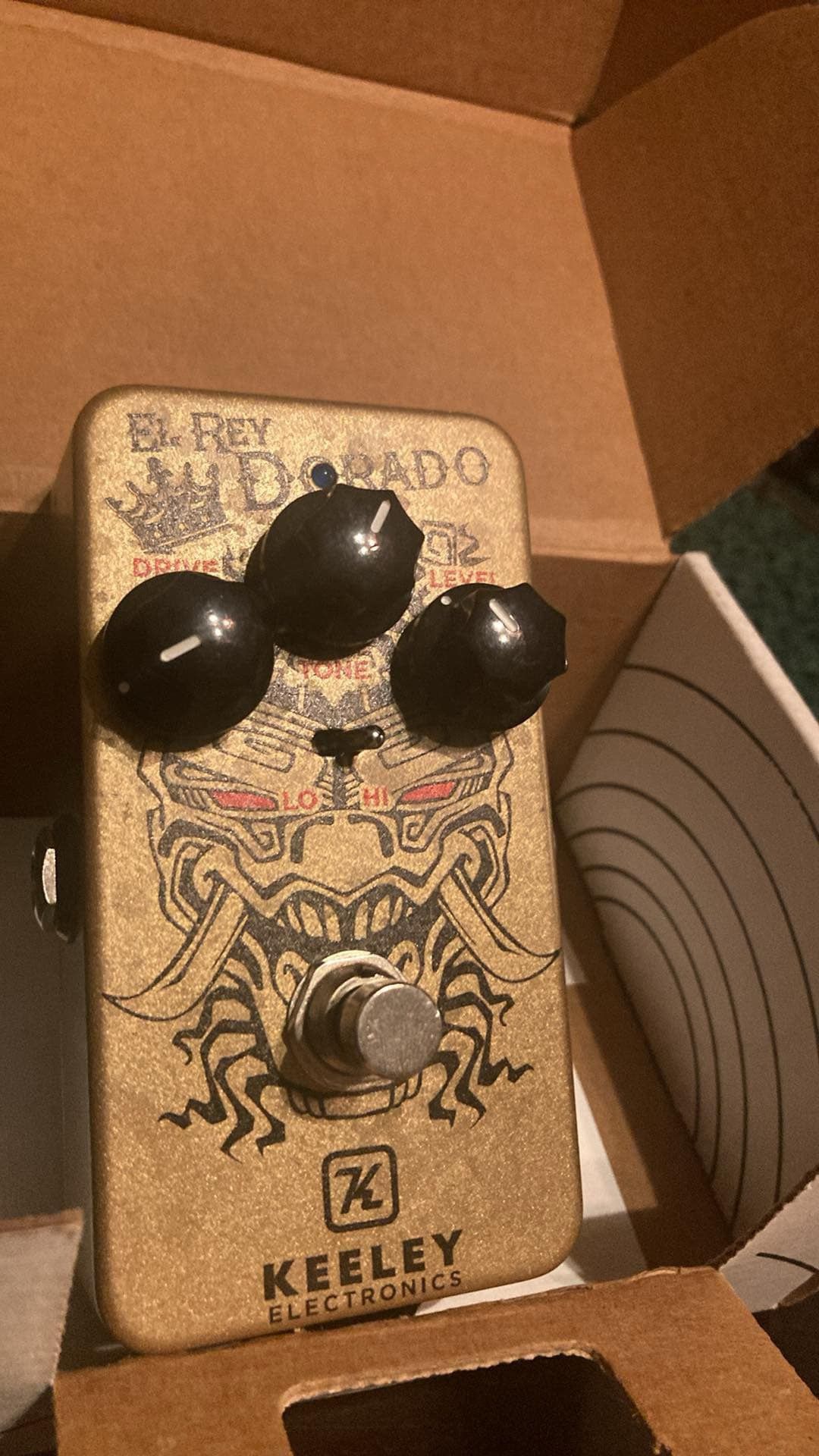 Keeley EL REY DORADO Effect Pedal
