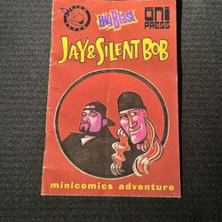 Jay And Silent Bob Mini Comic Book