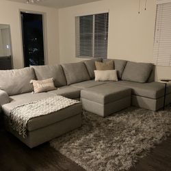 Living Spaces Sectional Couch