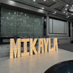 LETTERS FOR QUINCE MARQUEES WOOD