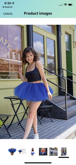 Blue Tutu & Blue Cape