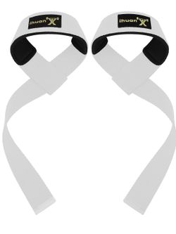 Wrist Straps for Weight Lifting - Lifting Straps for Weightlifting | Gym Wrist Wraps with Extra Hand Grips Support for Strength Training | Bodybuildin