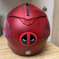 HJC Deadpool motorcycle Helmet (small)