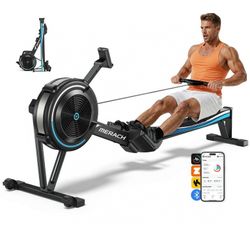 Pro Air Resistance Rowing Machine Magnetic Rower Machine for homr
