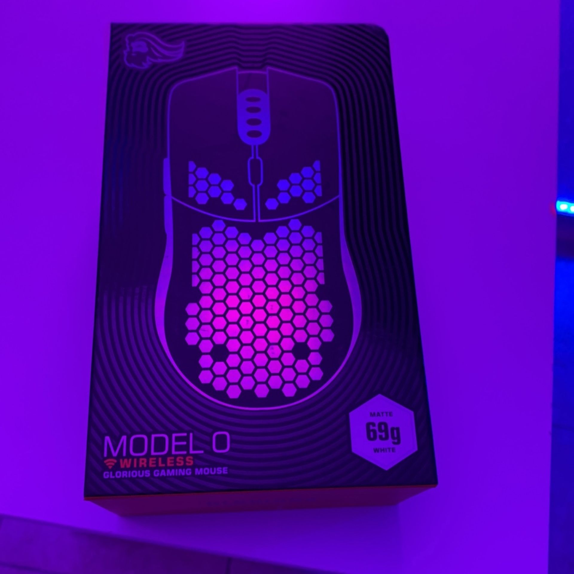 Glorious Model O Wireless Mouse Brand New