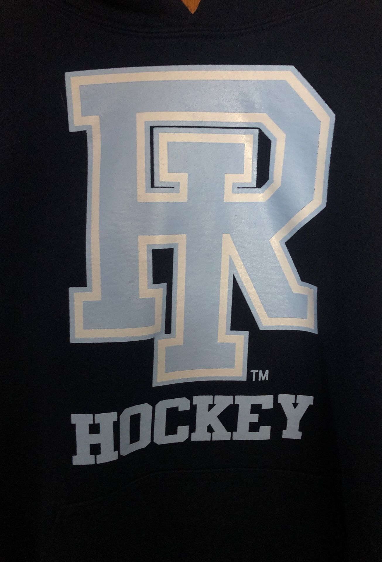 University of Rhode Island URI Hockey College Sweatshirt Size Large for