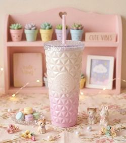 Starbucks korea 2024 Cherry Blossom secret garden Dion