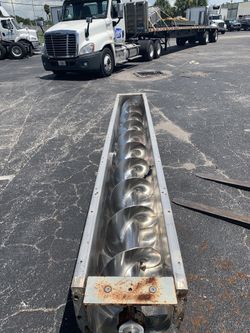 12 foot long 14 auger 3 shaft Stainless steel