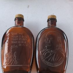 Vintage Syrup Bottles 