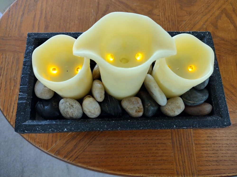 Twinkling Candles/Water Feature
