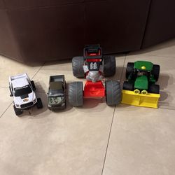 4  Toy Trucks